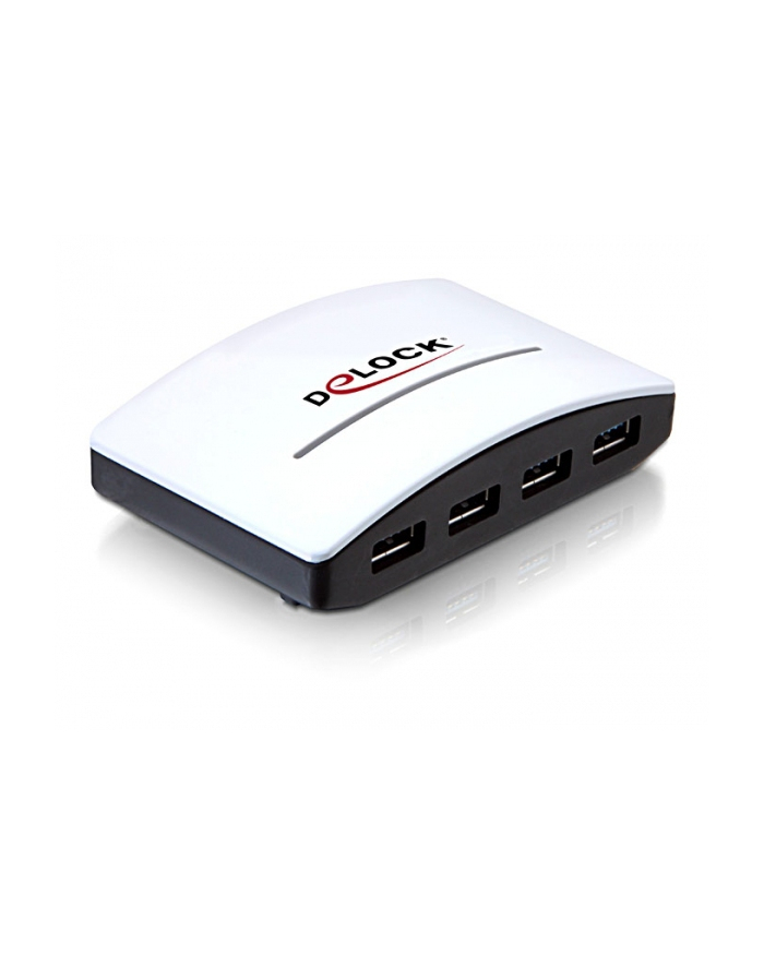 Delock HUB 4Port USB 3.0 black/wh główny