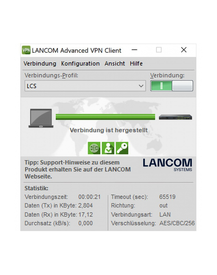 Lancom Advanced VPN Client WIN 25User główny