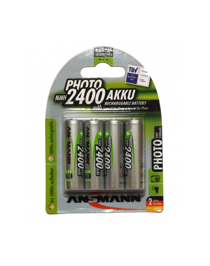 Ansmann Photo 4xAA NM 1.2V/ 2400mAh główny