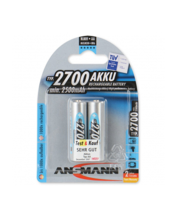 Ansmann Mignon NiMh Bateria 2xAA 2700mA