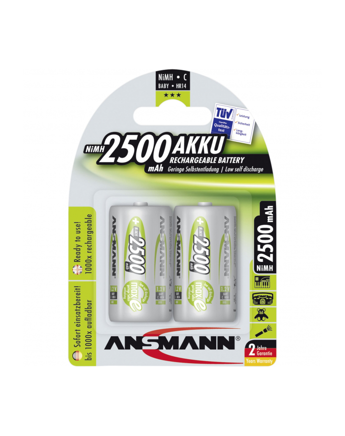 Ansmann 2xC NM 1.2V/ 2500mAh główny