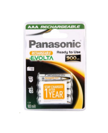 Panasonic Rechargeable EvoltaAAA HHR-4XXE/4BC - Micro 900mAh