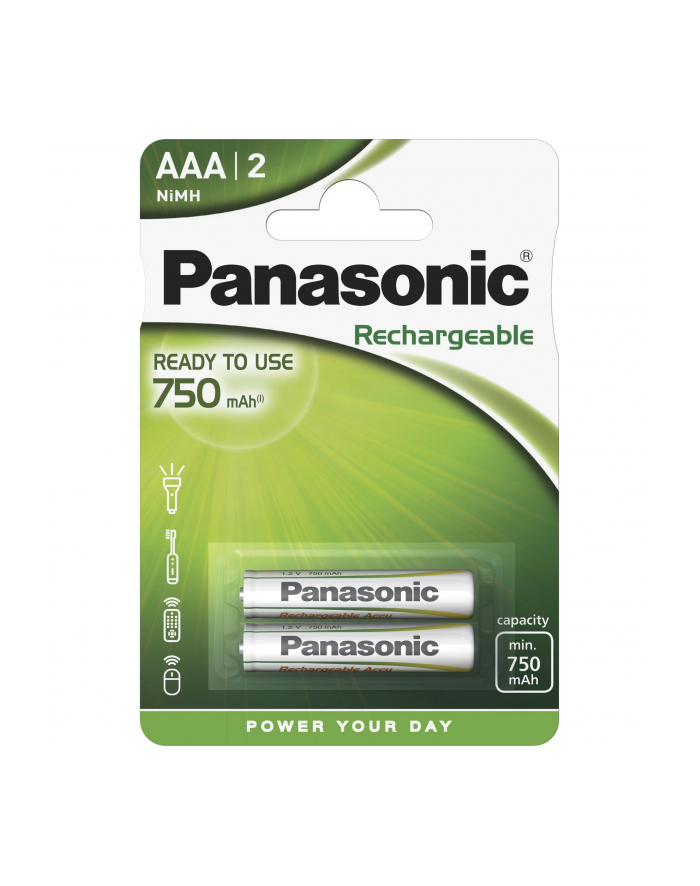 Panasonic Rechargeable EVOLTA AAA P03E/2BC - Micro główny