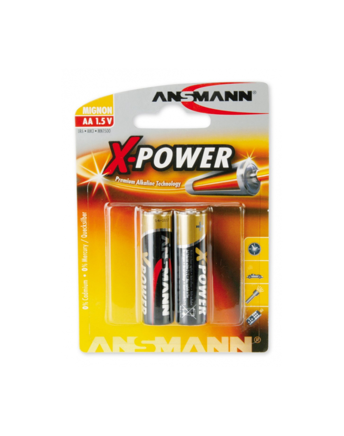 Ansmann Mignon X-Power 2xAA Blister główny
