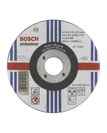 Bosch Tarcza tnąca prosty 115mm