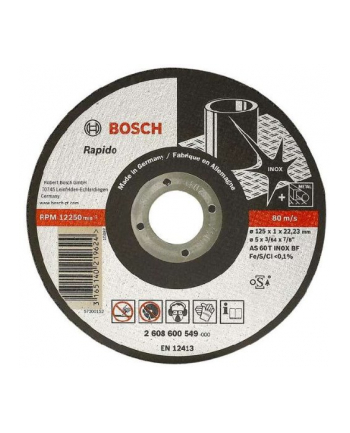 Bosch Tarcza tnąca Rapido prosty 115mm