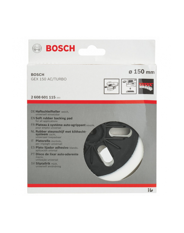 Bosch Miękki talerz szlifierski 150mm - GEX główny