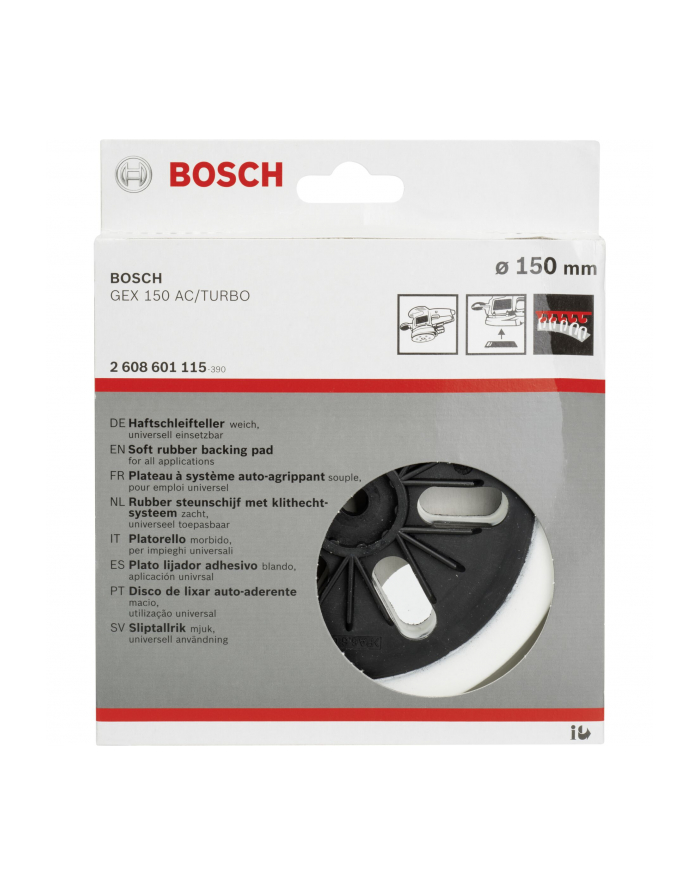 Bosch Miękki talerz szlifierski 150mm - GEX główny