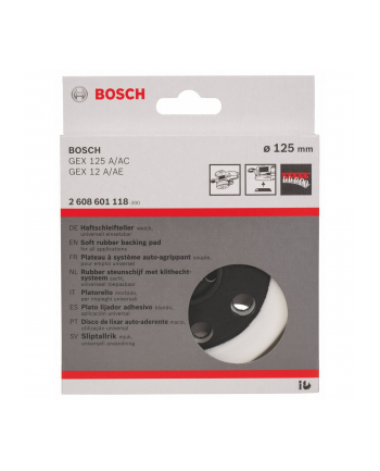 Bosch Miękki talerz szlifierski 125mm - GEX