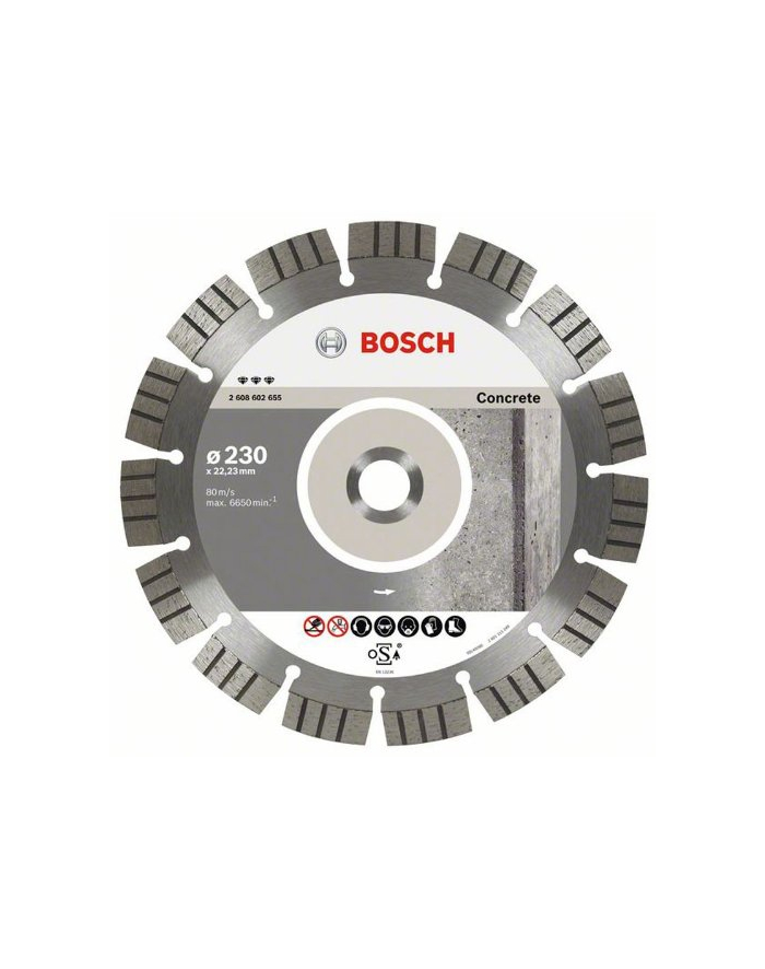 Bosch Tarcza diamentowa 150 Concrete główny