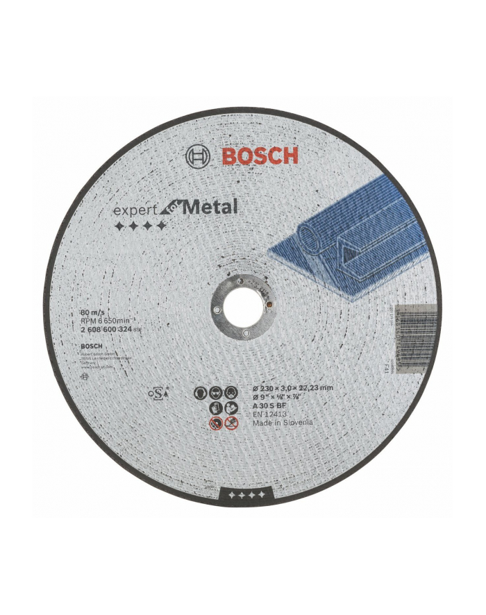 Bosch Tarcza tnąca prosty 230mm główny