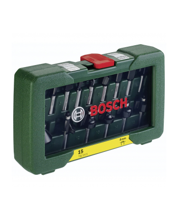 Bosch HM-Frezy zestaw (8mm) 15 sztuk