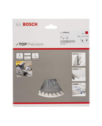 Bosch Tarcza pilarska Top Precision 165x20