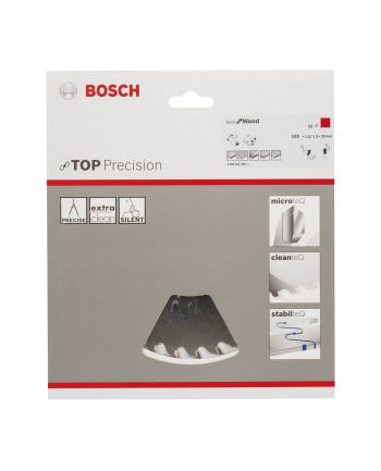 Bosch Tarcza pilarska Top Precision 165x20