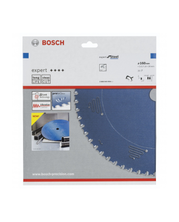 Bosch Tarcza pilarska Expert for Steel 160