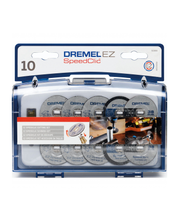 Dremel Akcesoria do cięcia SpeedClic SC690 11 częściowy