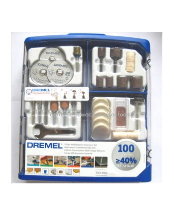 Dremel Zestaw akcesoriów 723 100 częściowy