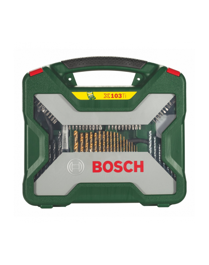 Bosch X-Line Titanium zestaw narzędziowy 103 częściowy główny