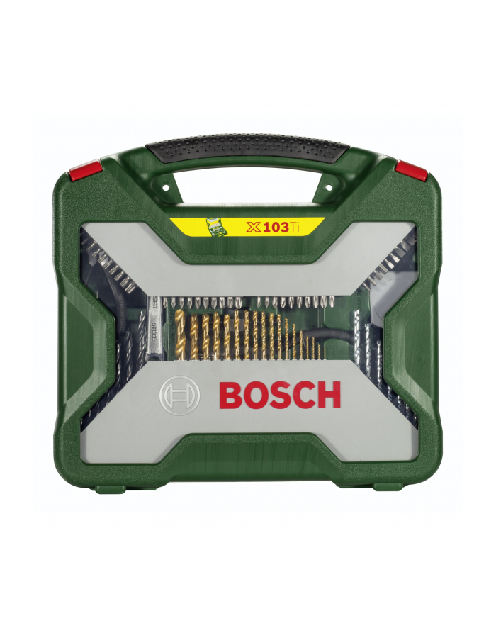 Bosch X-Line Titanium zestaw narzędziowy 103 częściowy główny