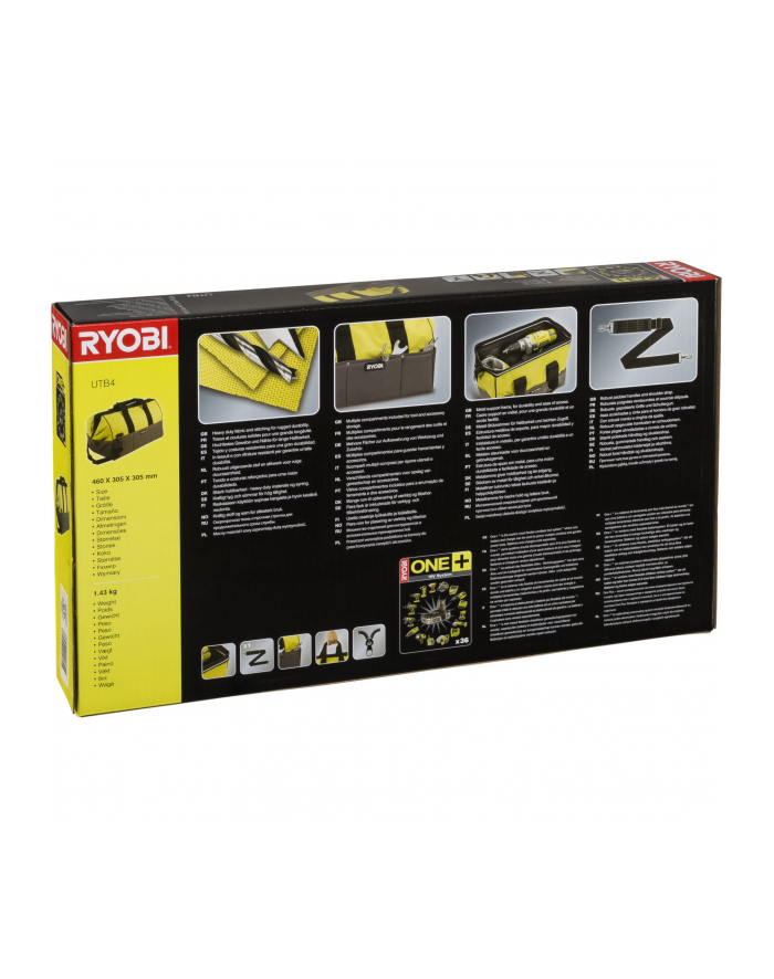 Ryobi Nylon Torba na narzędzia średnia UTB4 green główny