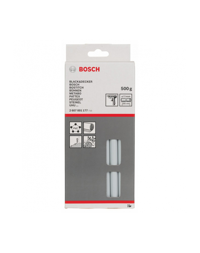 Bosch Wkład klejowy 11x200mm szary 500g główny