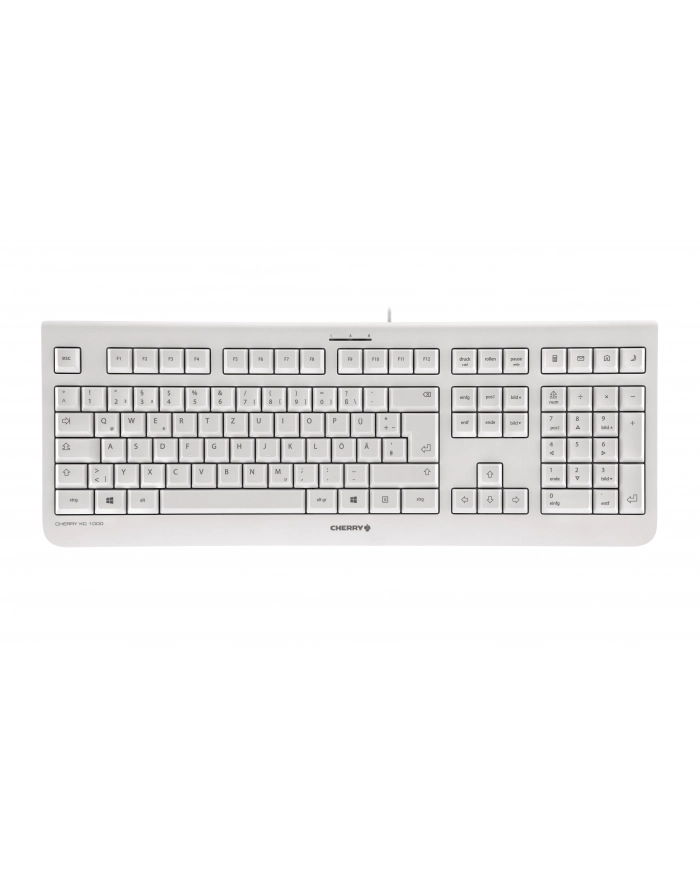 Cherry KC 1000 biała USB - biurowa - DE główny