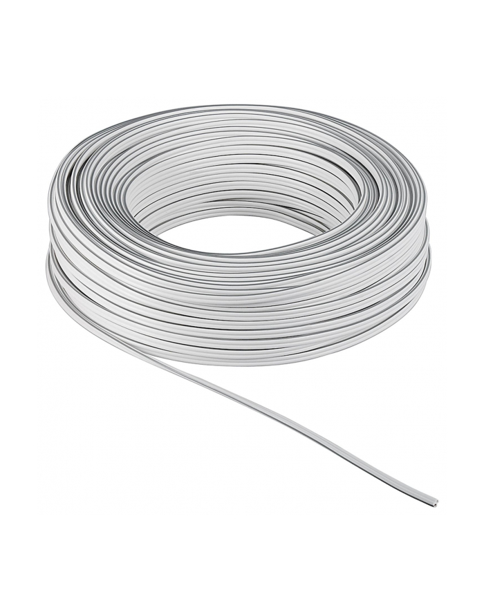 goobay - kabel do głośników - 2x 0.75 mm - biały - 10m główny