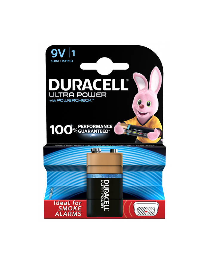 Duracell Ultra Power 6LR61, alkaliczna, 9V (MX1604B1) główny