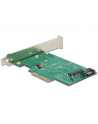 DeLOCK Adapter 1x M.2 NGFF +SATA na PCIe x4 - nr 9