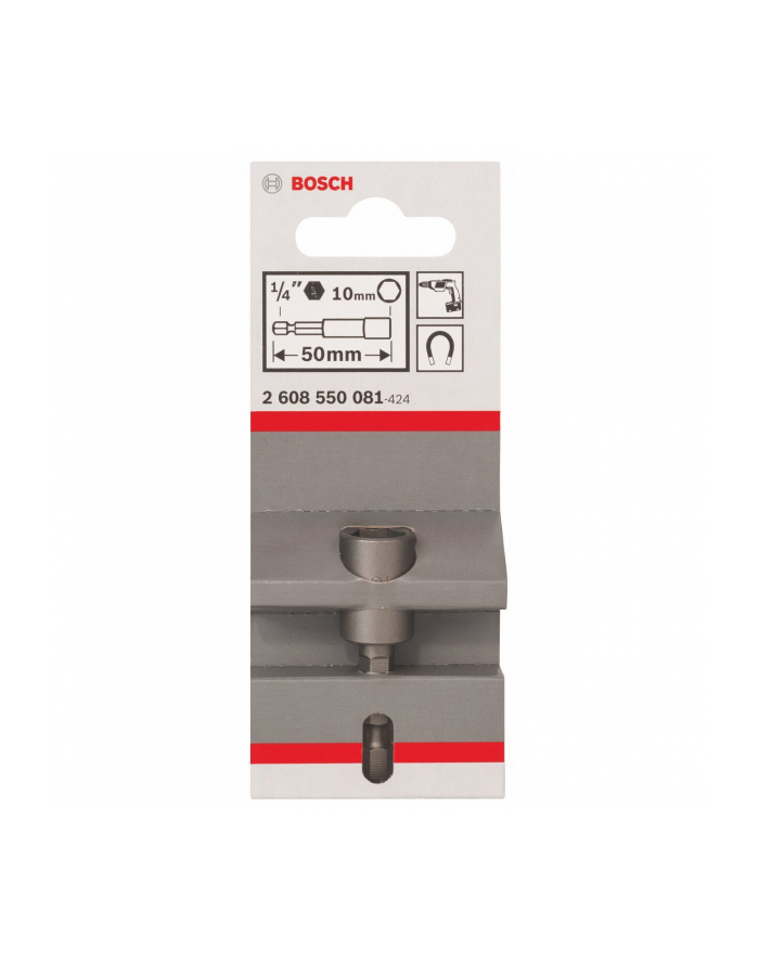 Bosch Klucz nasadowy 50mm SW 10,0 Magnet główny