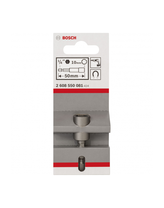 Bosch Klucz nasadowy 50mm SW 10,0 Magnet główny