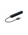 Speedlink SNAPPY SLIM Hub USB 2.0 - 4x - czarny - nr 6