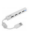 Speedlink SNAPPY SLIM Hub USB 2.0 - 4x - biały - nr 2