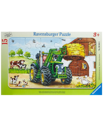 Ravensburger Puzzle Ciągnik roliczy 15 - 060443