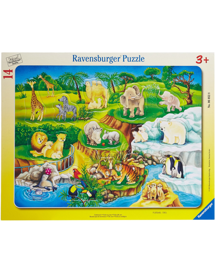 Ravensburger Puzzle Zoo 14 - 060528 główny