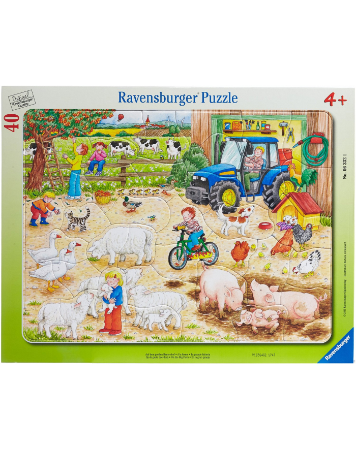 Ravensburger Puzzle Na dużym gospodarstwie 40 - 063321 główny
