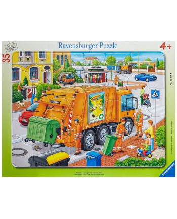 Ravensburger Puzzle Wywóz śmieci 35 - 063468