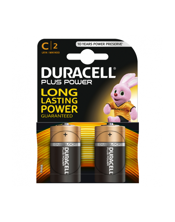 Duracell Plus Power 2x C główny