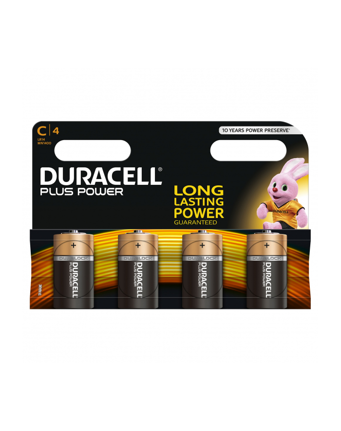 Duracell Plus Power 4x C główny