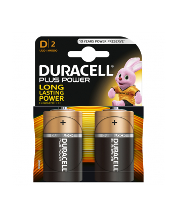 Duracell Plus Power 2x D