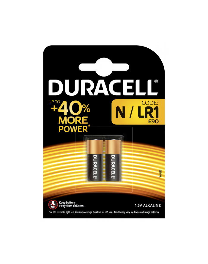 Duracell Security 2x N BG2 1.5V główny