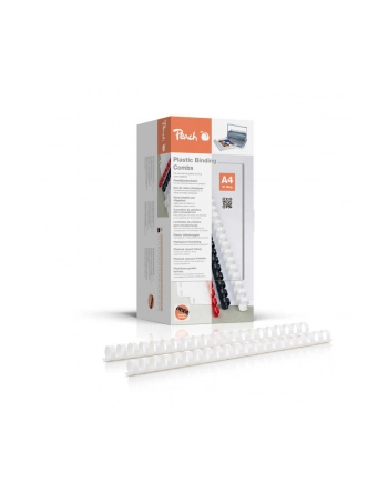 Peach Binding Combs 16mm wh A4 100 pcs