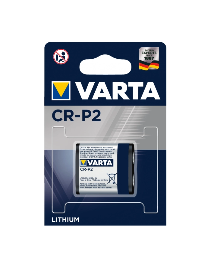 Varta Photo CRP2, litowa, 6V główny