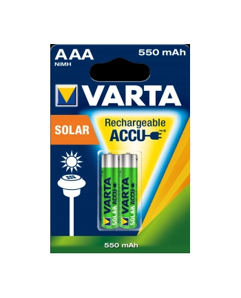 Varta Accu solar Micro AAA Ni-MH 550mAh, sztuk 2 (56733-101-402)