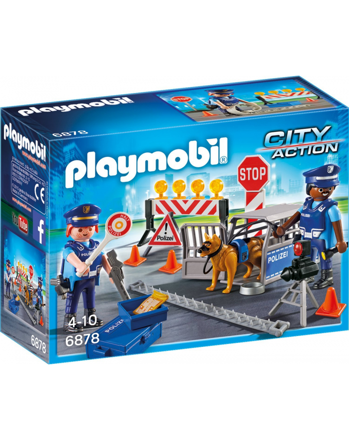 Playmobil Police roadblock - 6878 główny