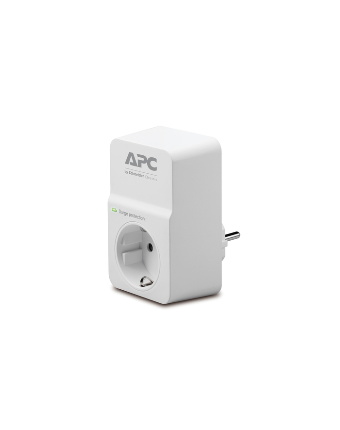 APC SurgeArrest Essential 1-krotny filtr przeciwprzepięciowy (PM1W-GR) główny