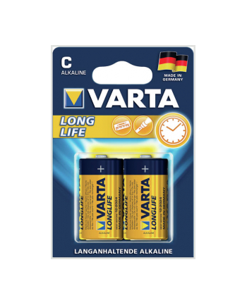 Varta Longlife Extra LR14-C, alkaliczna, 1.5V, sztuk 2 (4114-101-412)