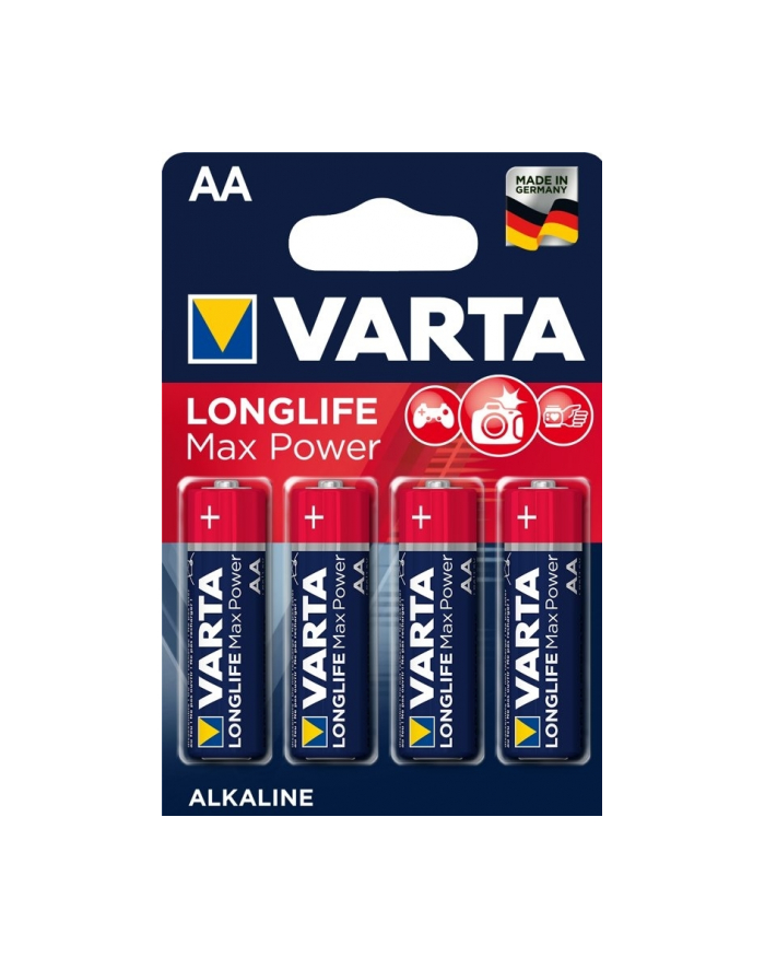 Varta Maxi Tech LR6-AA, alkaliczna, 1.5V, sztuk 4 (4706-101-404) główny