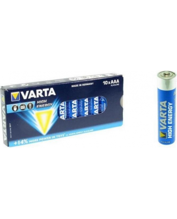 Varta High Energy LR03-AAA, alkaliczna, 1.5V, sztuk 20 (04903-121-420)