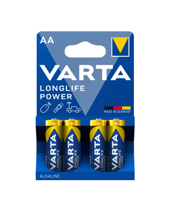 Varta High Energy LR6-AA, alkaliczna, 1.5V, sztuk 4 (4906-101-404)